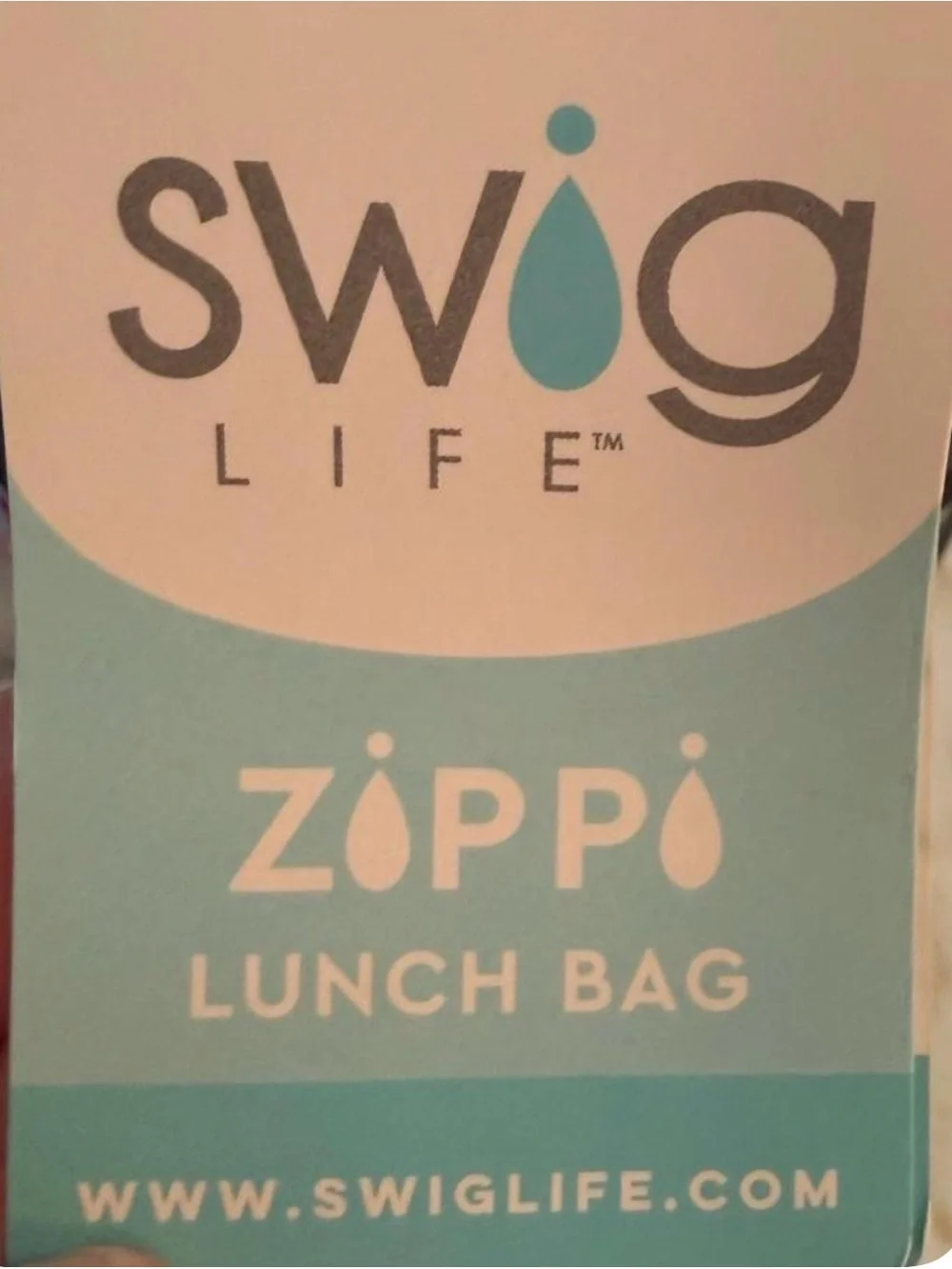Swig Life Zöppi Floral Black Insulated Lunch Bag